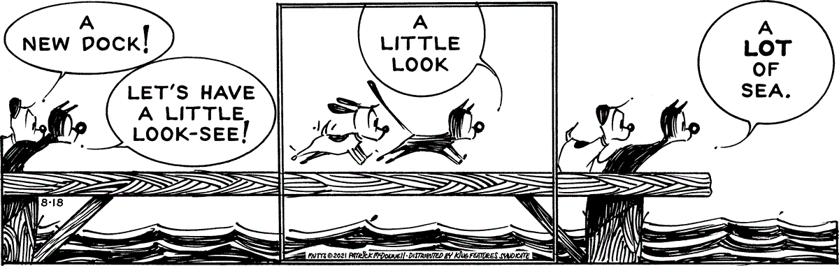 August 18 2021, Daily Comic Strip