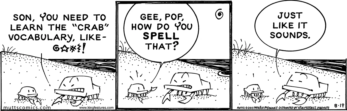 August 19 2015, Daily Comic Strip