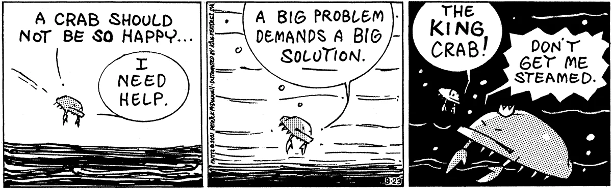 August 23 2001, Daily Comic Strip