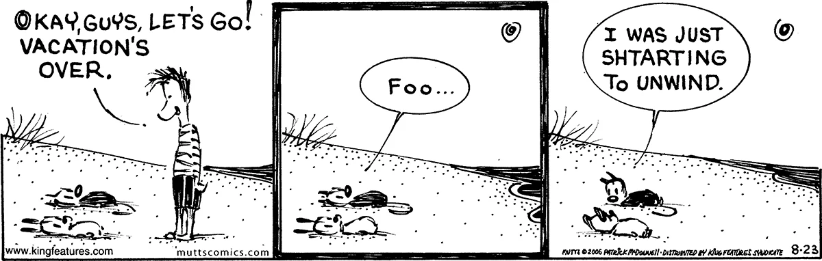 August 23 2006, Daily Comic Strip