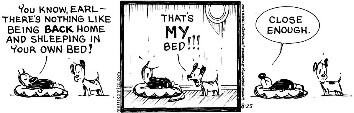 August 25 2006, Daily Comic Strip