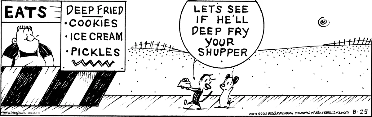 August 25 2012, Daily Comic Strip