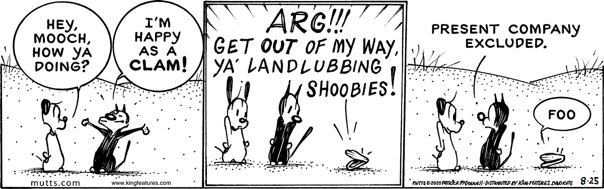 August 25 2020, Daily Comic Strip