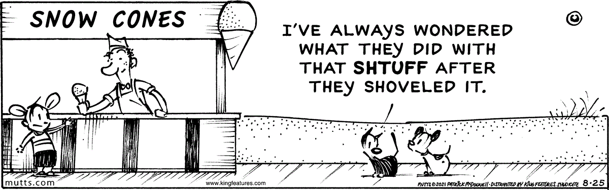 August 25 2021, Daily Comic Strip