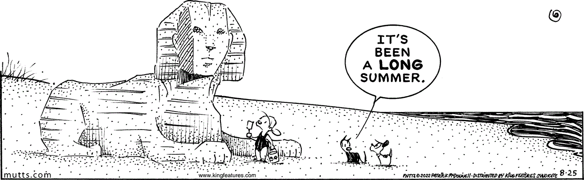 August 25 2022, Daily Comic Strip