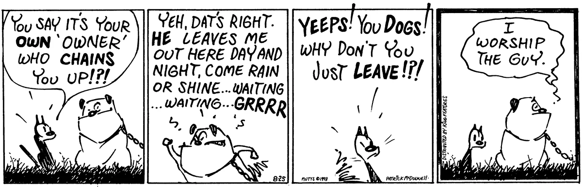 August 25 1998, Daily Comic Strip