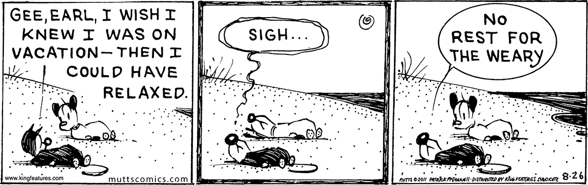August 26 2011, Daily Comic Strip