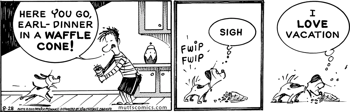 August 28 2015, Daily Comic Strip