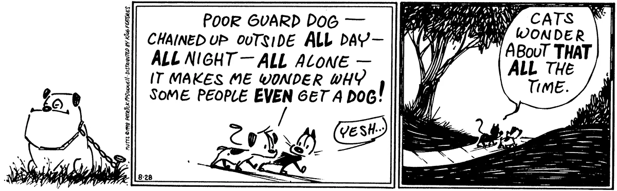 August 28 1998, Daily Comic Strip