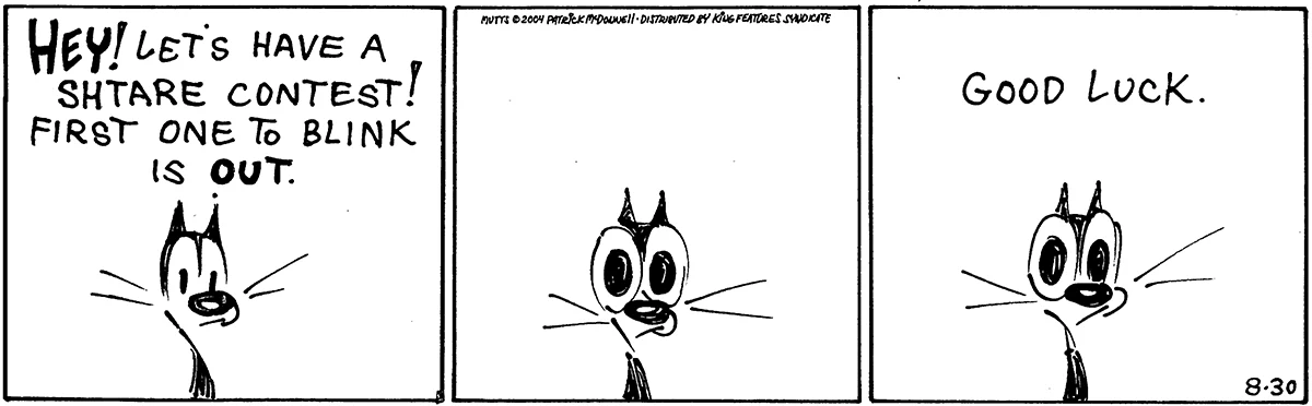 August 30 2004, Daily Comic Strip