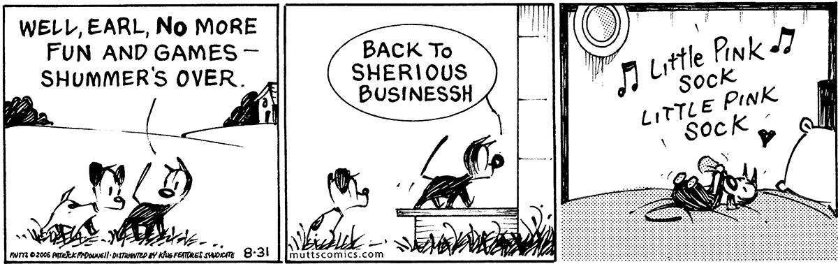 August 31 2006, Daily Comic Strip