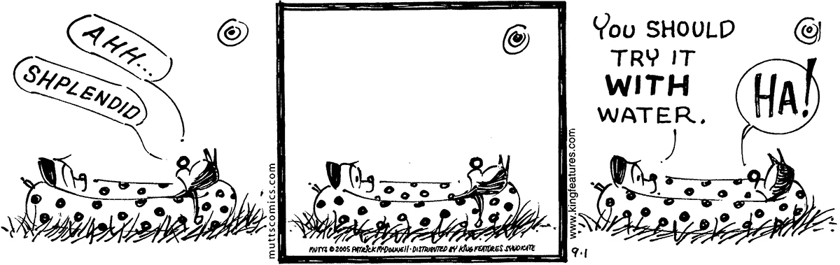 September 1 2005, Daily Comic Strip