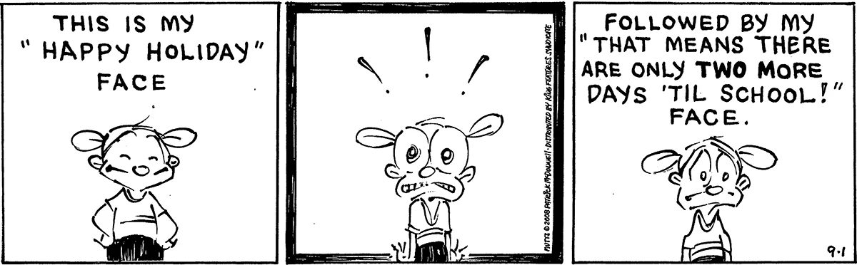 September 1 2008, Daily Comic Strip