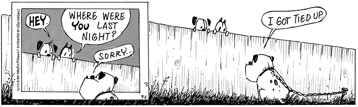 September 2 1997, Daily Comic Strip