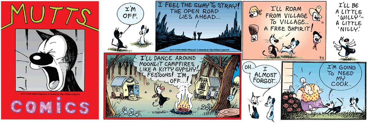 September 3 2000, Sunday Comic Strip