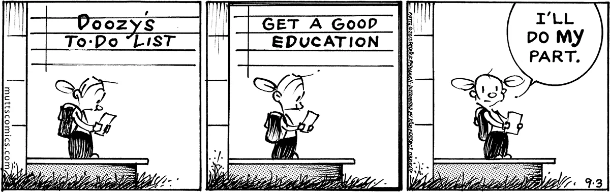September 3 2013, Daily Comic Strip