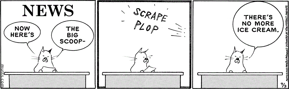 September 3 2022, Daily Comic Strip