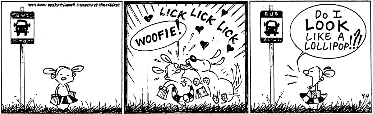 September 4 2001, Daily Comic Strip