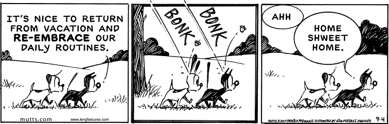 September 4 2017, Daily Comic Strip