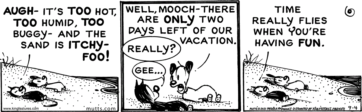 September 4 2021, Daily Comic Strip