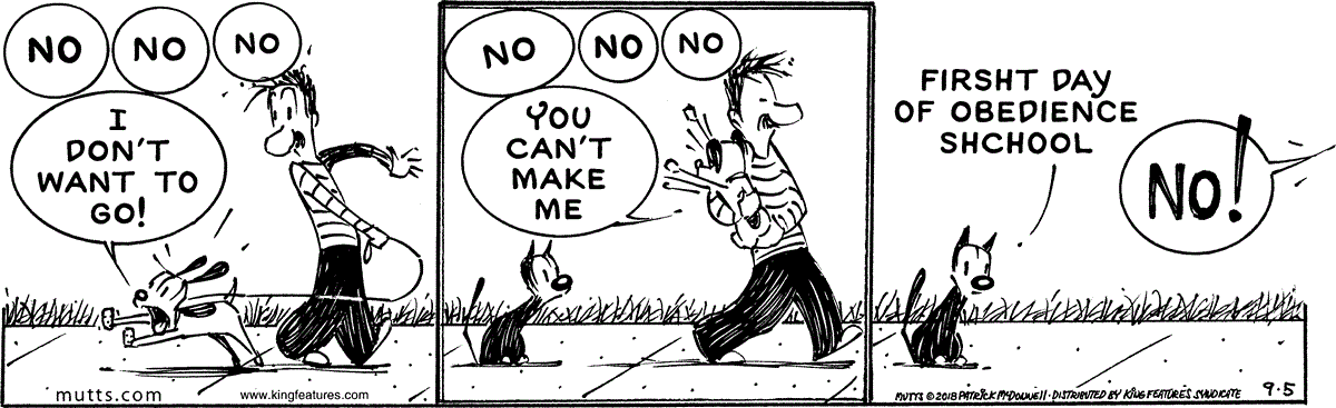 September 5 2018, Daily Comic Strip
