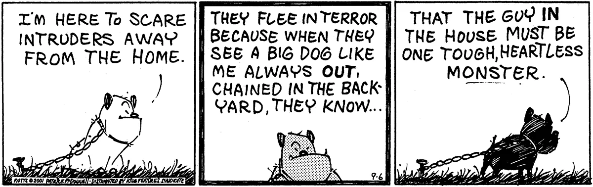 September 6 2001, Daily Comic Strip