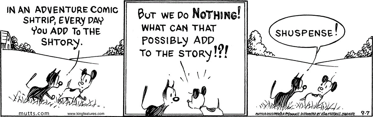 September 7 2023, Daily Comic Strip