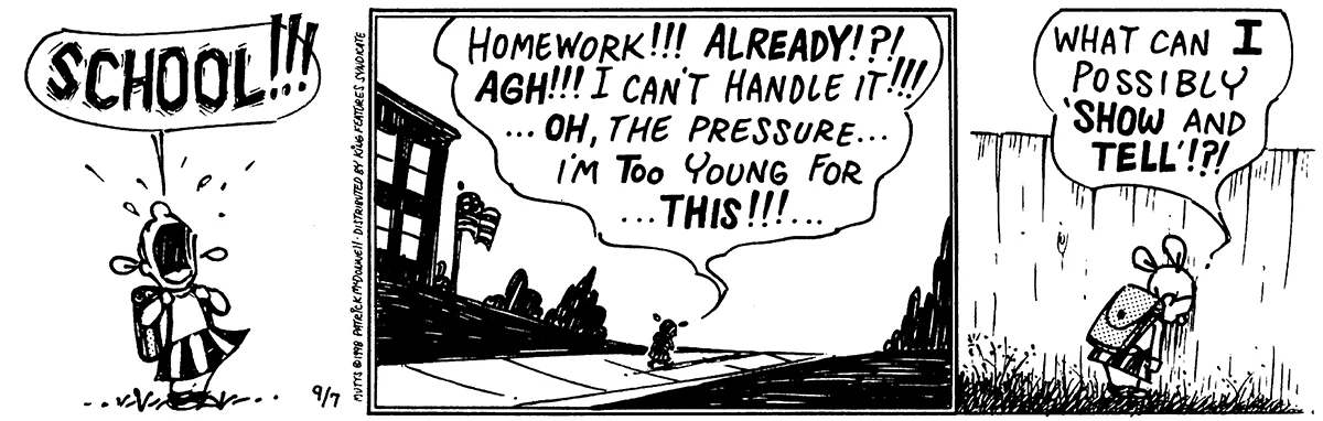 September 7 1998, Daily Comic Strip