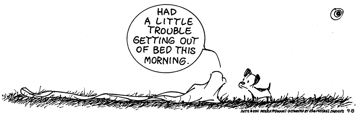 September 8 2001, Daily Comic Strip
