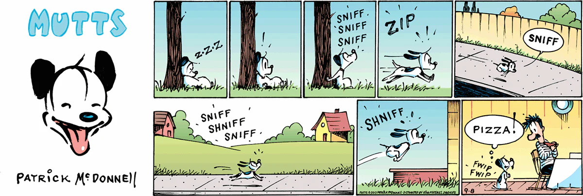 September 8 2013, Sunday Comic Strip