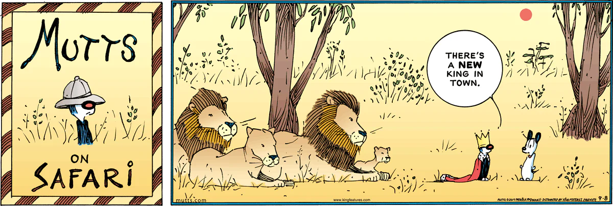 September 8 2019, Sunday Comic Strip