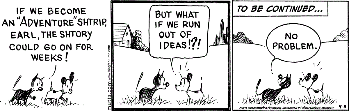 September 8 2023, Daily Comic Strip