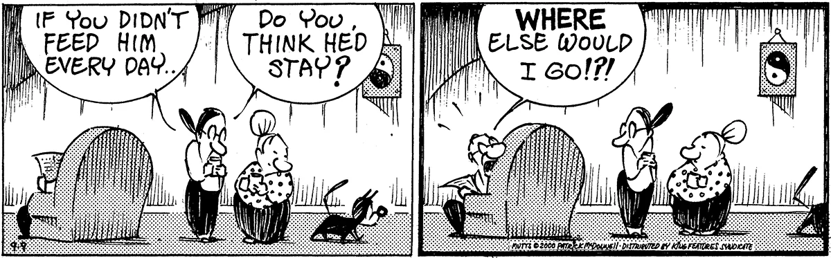 September 9 2000, Daily Comic Strip