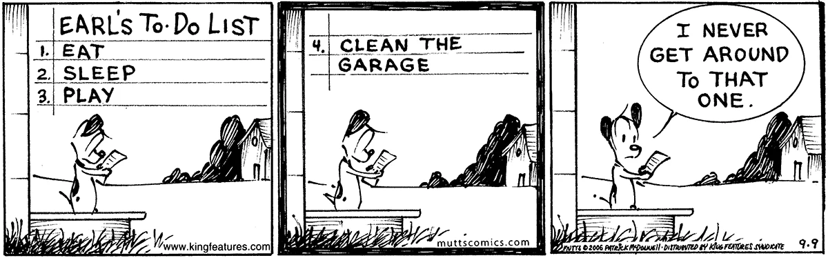 September 9 2006, Daily Comic Strip