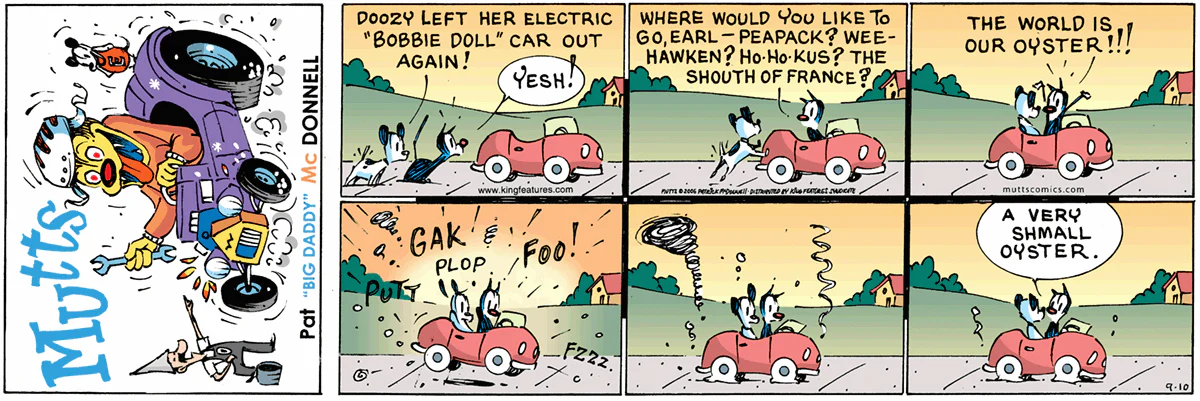 September 10 2006, Sunday Comic Strip