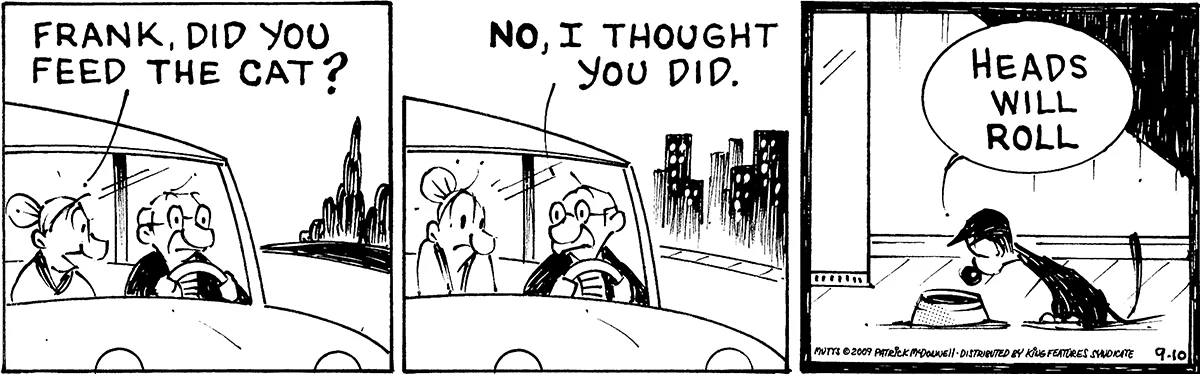 September 10 2009, Daily Comic Strip
