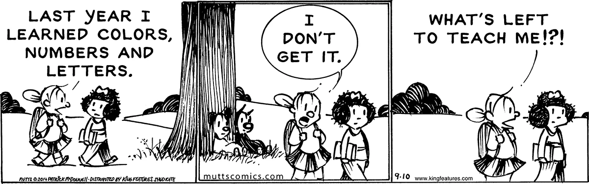 September 10 2014, Daily Comic Strip