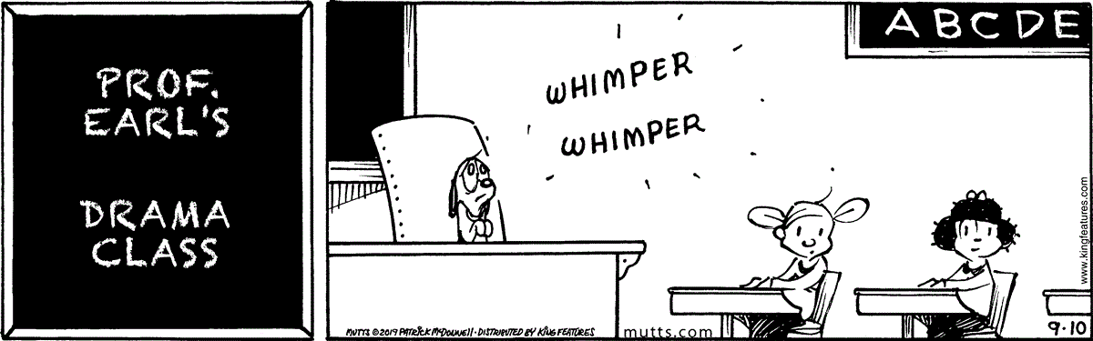 September 10 2019, Daily Comic Strip