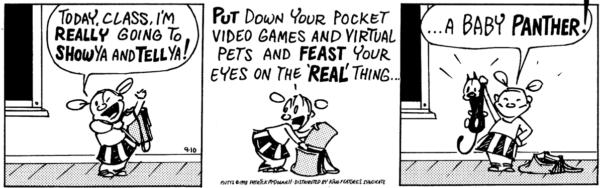 September 10 1998, Daily Comic Strip