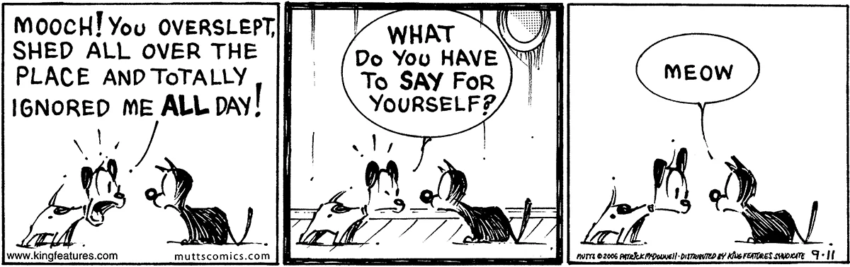 September 11 2006, Daily Comic Strip