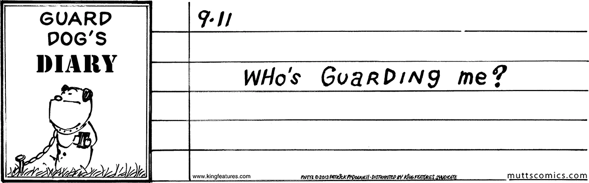 September 11 2013, Daily Comic Strip