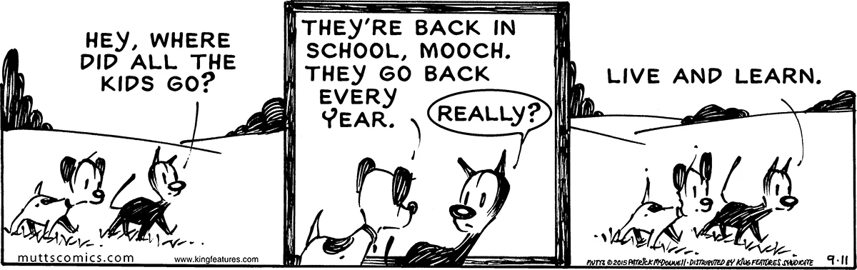 September 11 2015, Daily Comic Strip