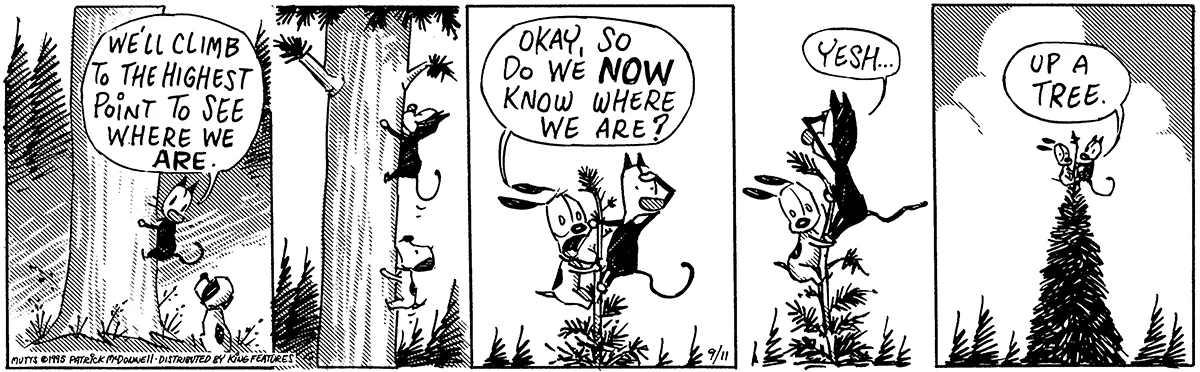 September 11 1995, Daily Comic Strip