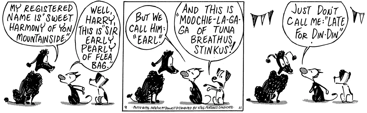 September 11 1996, Daily Comic Strip