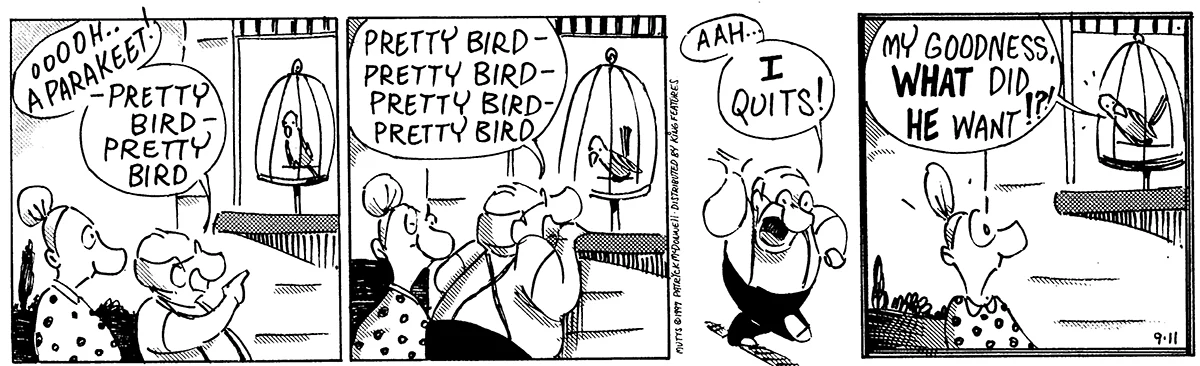 September 11 1997, Daily Comic Strip