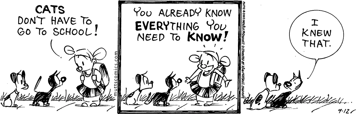 September 12 2003, Daily Comic Strip