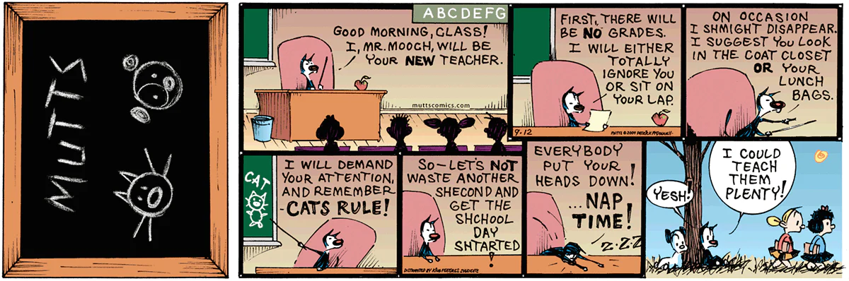 September 12 2004, Sunday Comic Strip