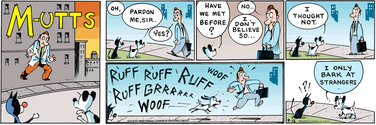 September 12 2010, Sunday Comic Strip