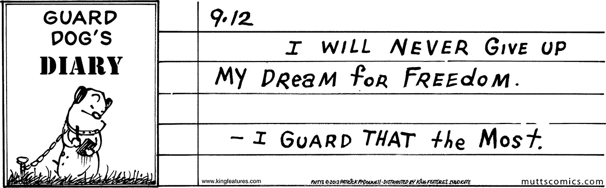 September 12 2013, Daily Comic Strip
