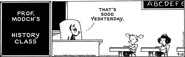 September 12 2016, Daily Comic Strip